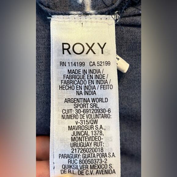 Roxy Keep The Tempo Floral Wrap Dress - Picture 6 of 9